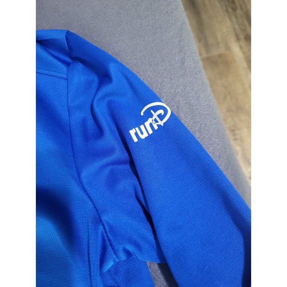 RUN DISNEY 2024 Marathon Weekend Shirt 10K Chip & Dale Long Sleeve Blue SZ Small - Picture 7 of 9